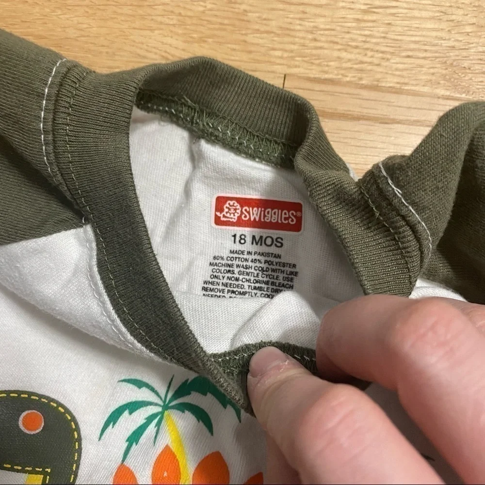18 mos Boy Outfit Bundle Dinosaur Sports Summer Shorts